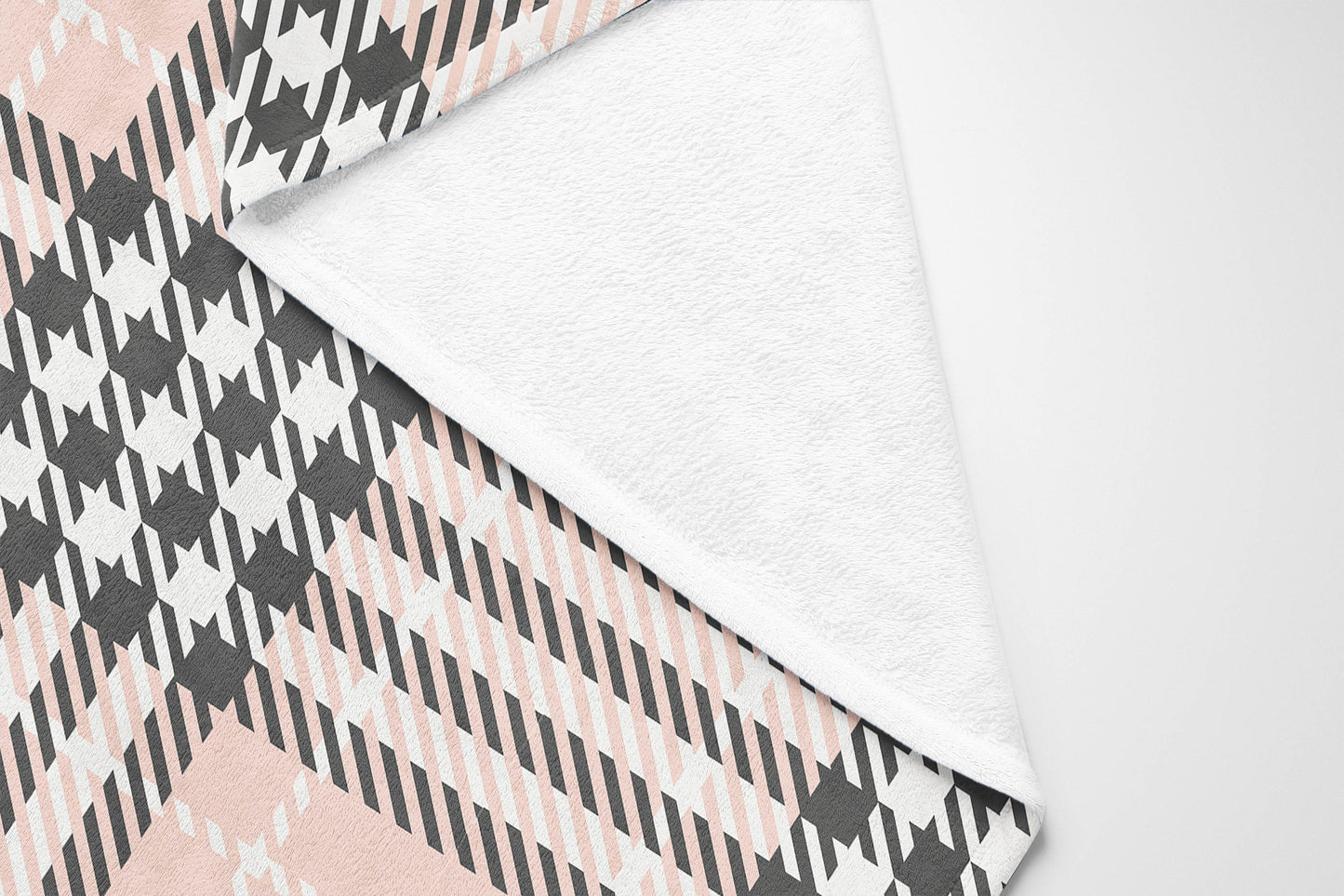 Christopher Plaid Velveteen Fleece Blanket