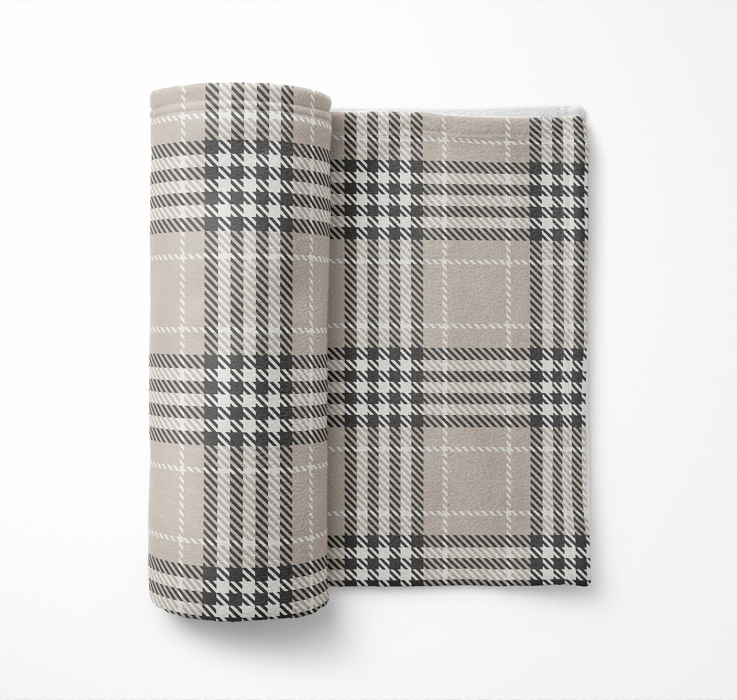 Christopher Plaid Velveteen Fleece Blanket