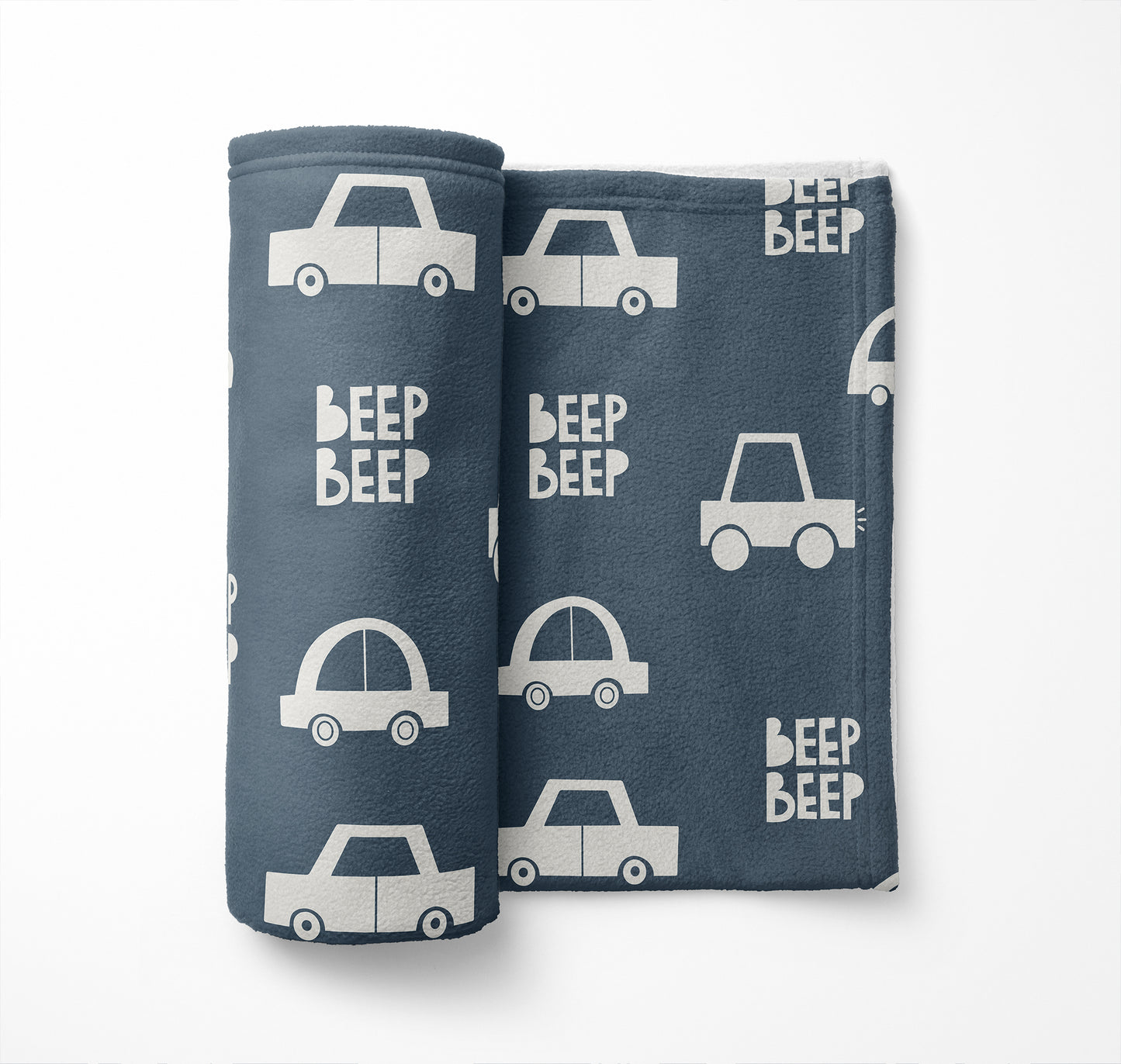 Beep Velveteen Fleece Blanket