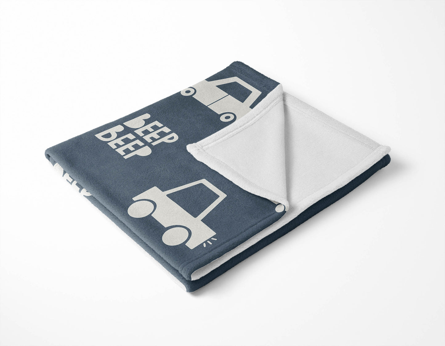 Beep Velveteen Fleece Blanket