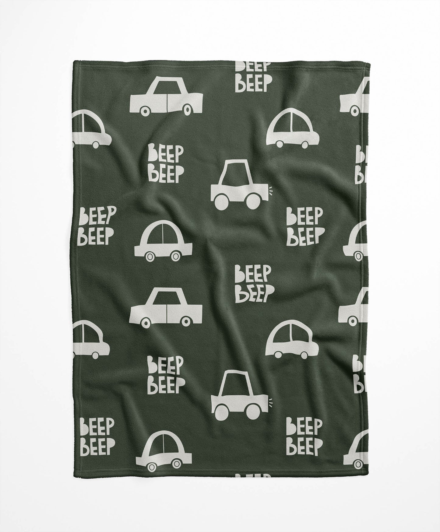 Beep Velveteen Fleece Blanket