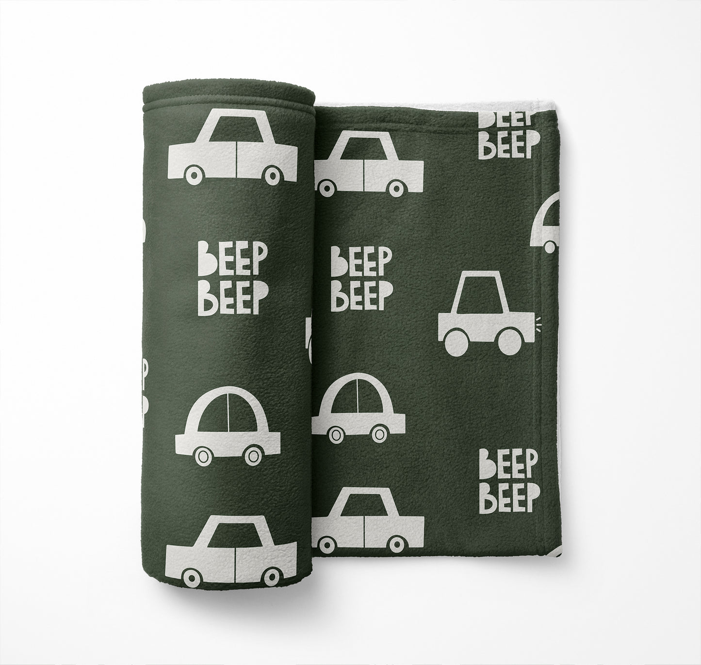 Beep Velveteen Fleece Blanket