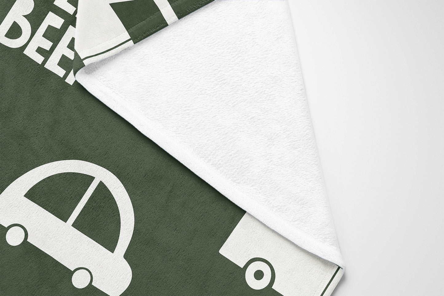 Beep Velveteen Fleece Blanket
