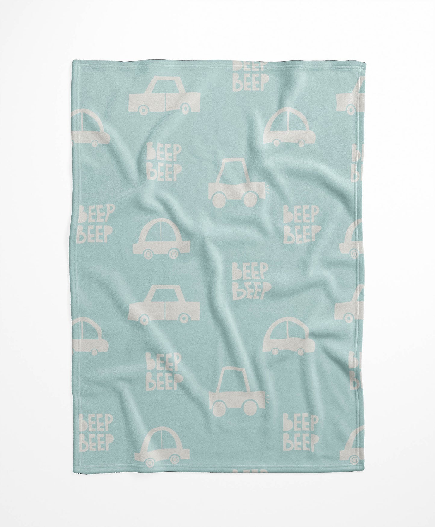 Beep Velveteen Fleece Blanket