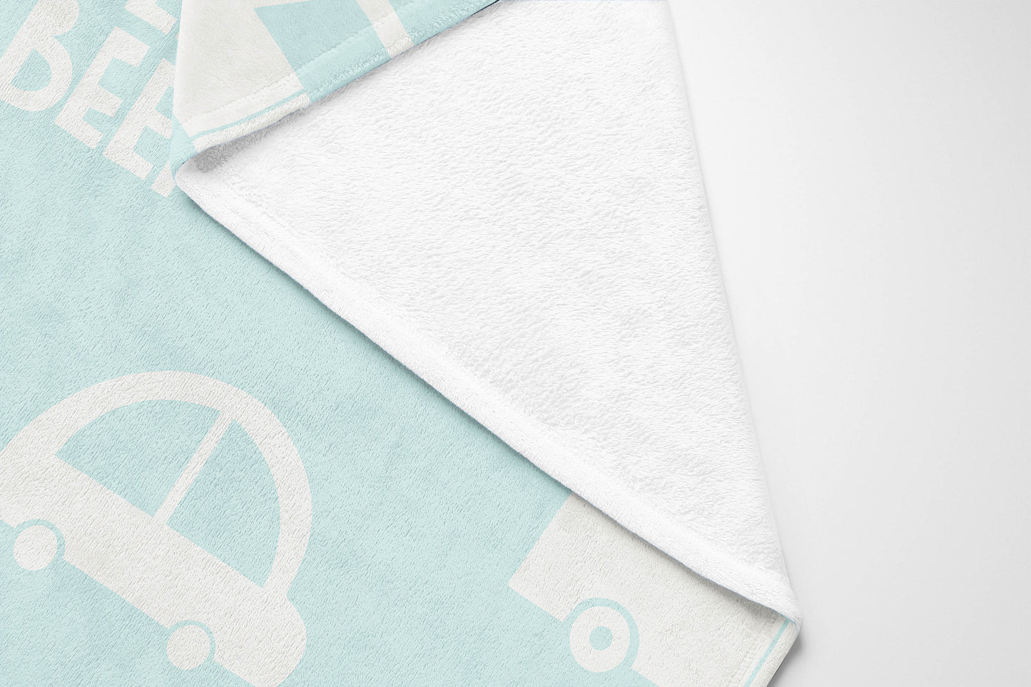 Beep Velveteen Fleece Blanket