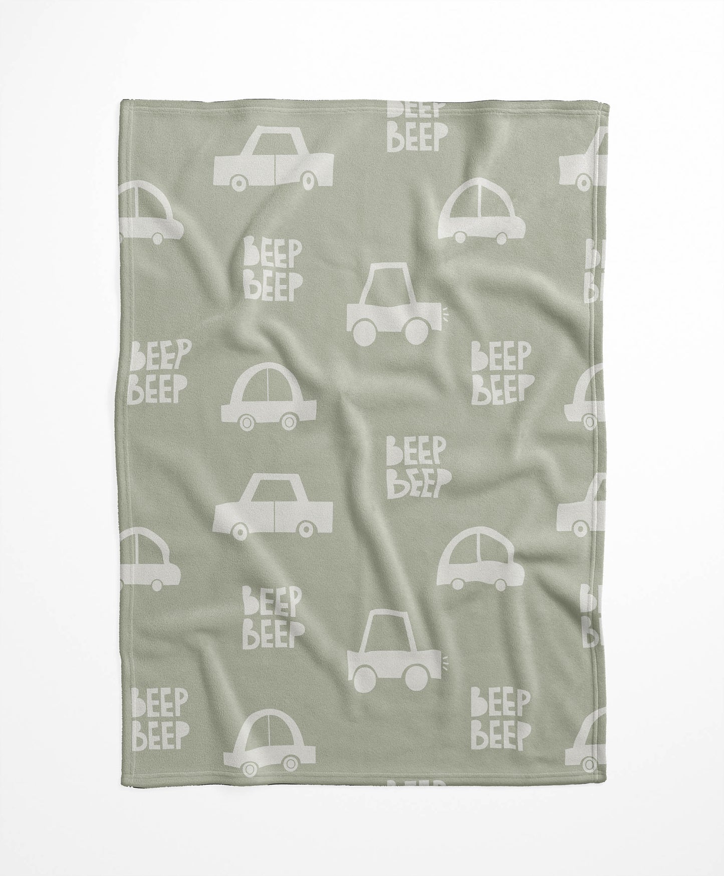 Beep Velveteen Fleece Blanket