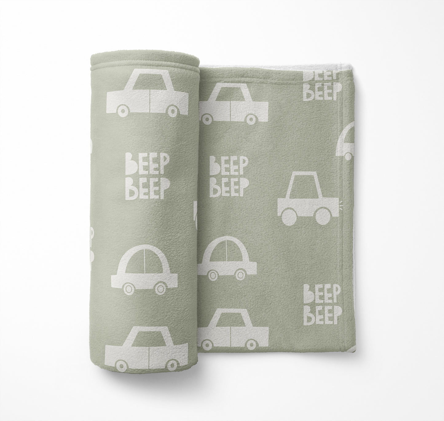 Beep Velveteen Fleece Blanket