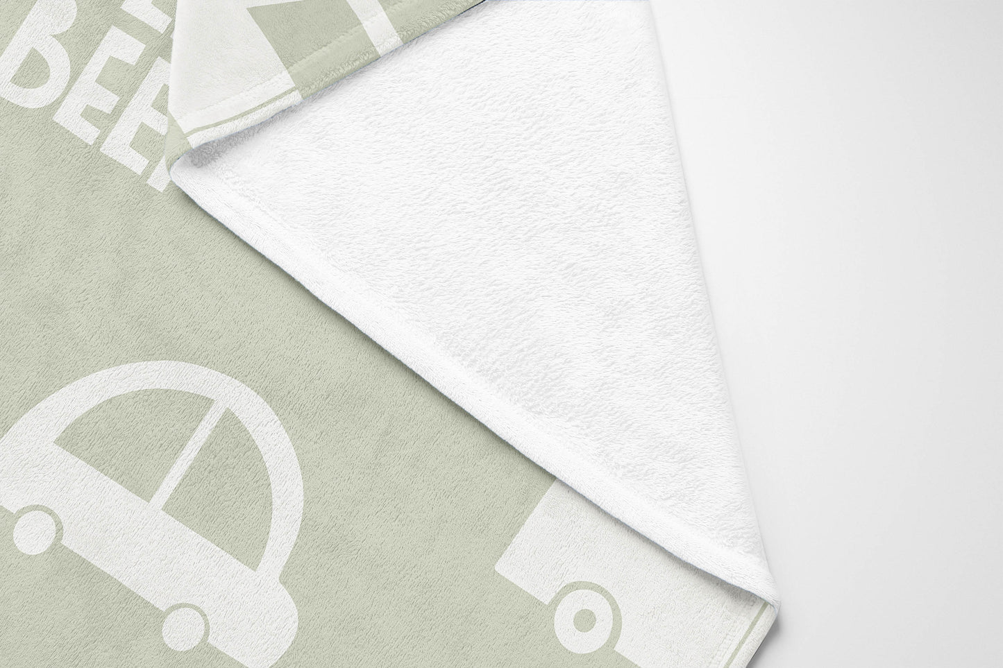 Beep Velveteen Fleece Blanket