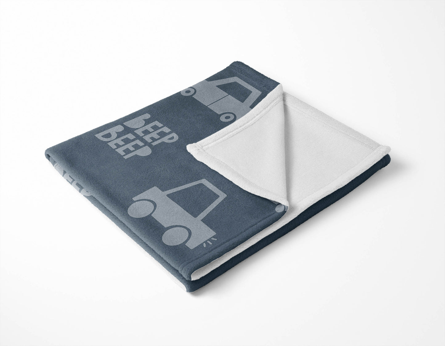 Beep Velveteen Fleece Blanket
