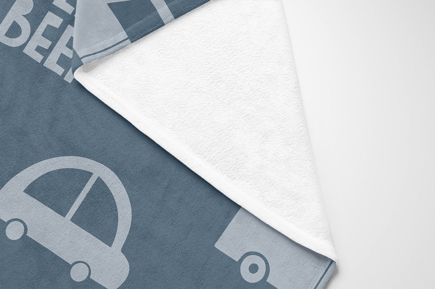 Beep Velveteen Fleece Blanket