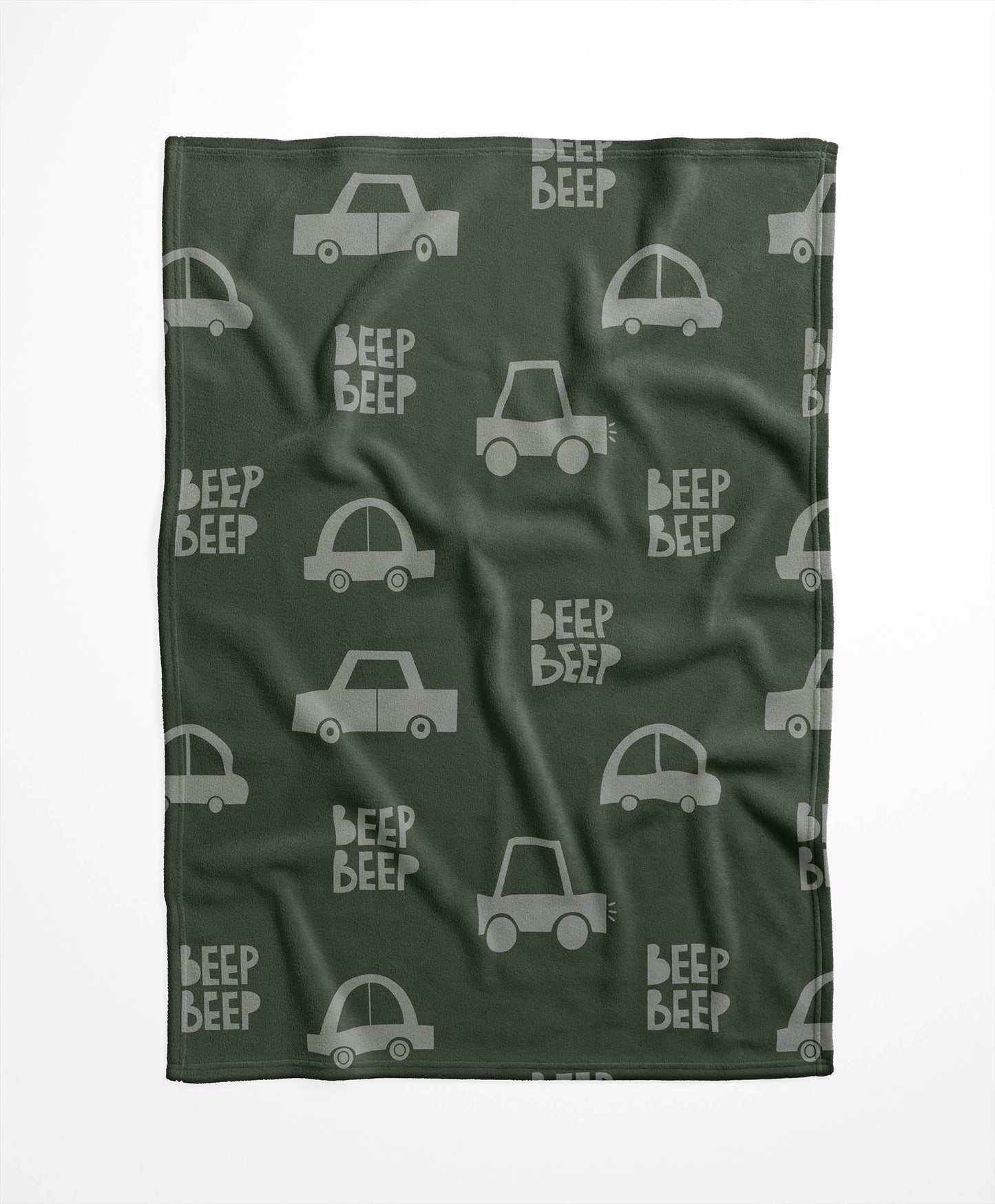 Beep Velveteen Fleece Blanket