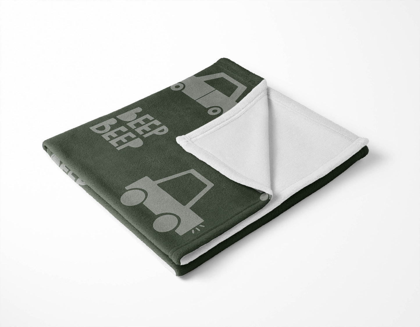 Beep Velveteen Fleece Blanket