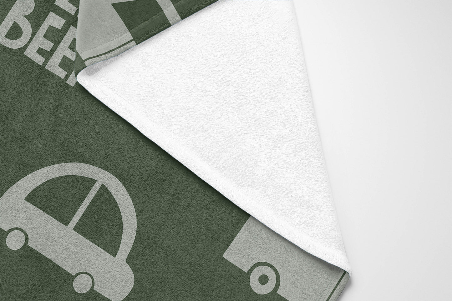 Beep Velveteen Fleece Blanket