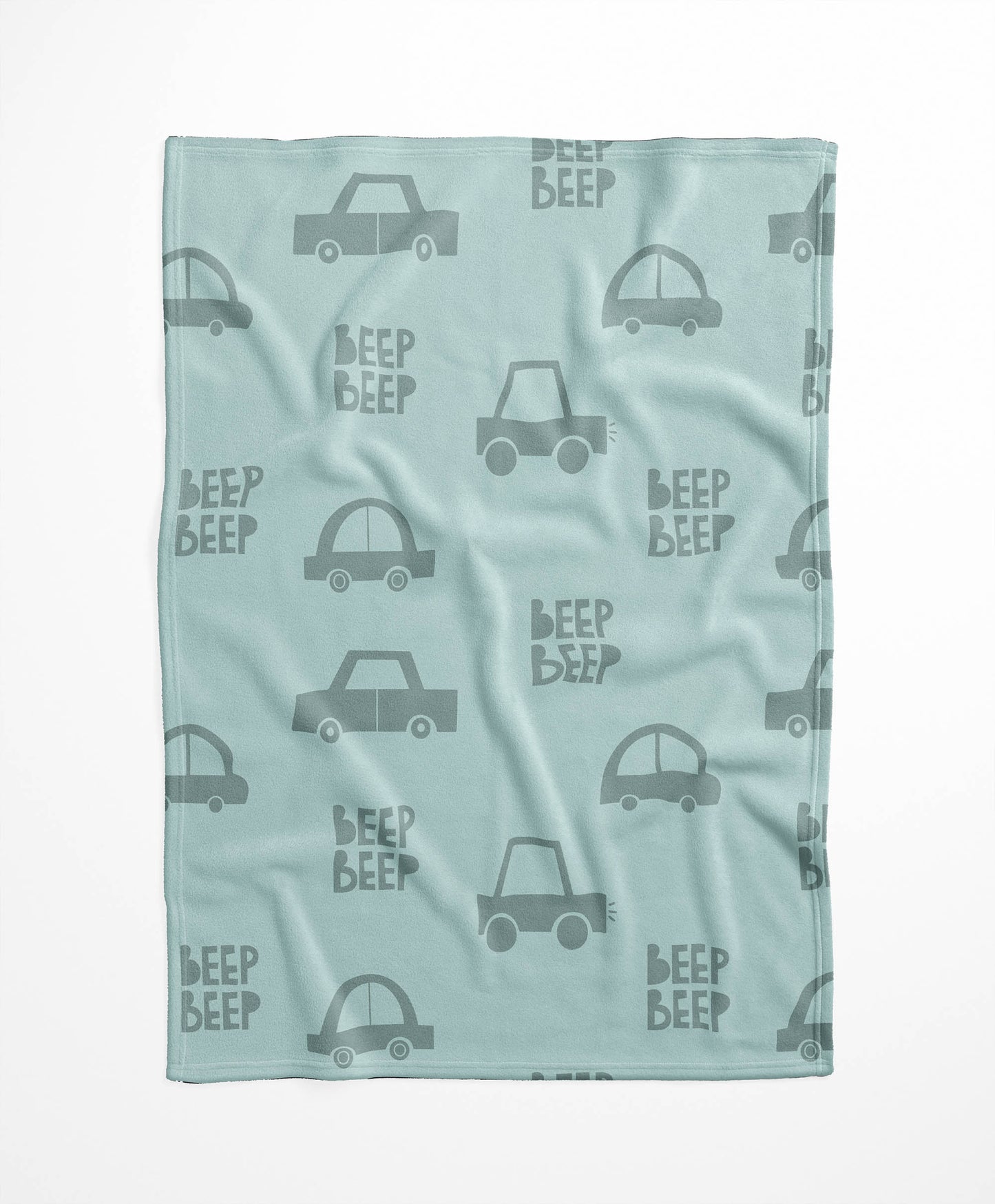 Beep Velveteen Fleece Blanket