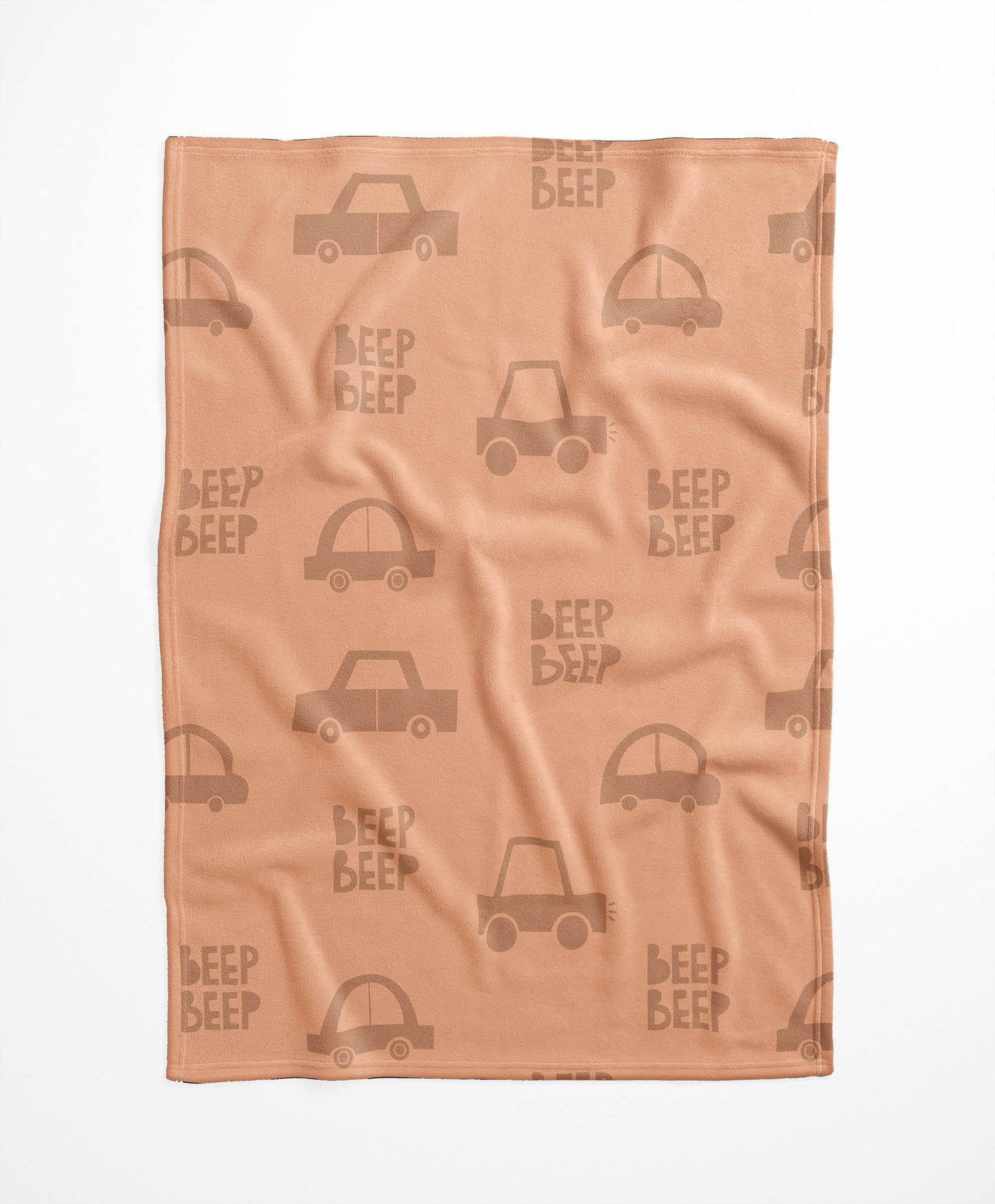 Beep Velveteen Fleece Blanket