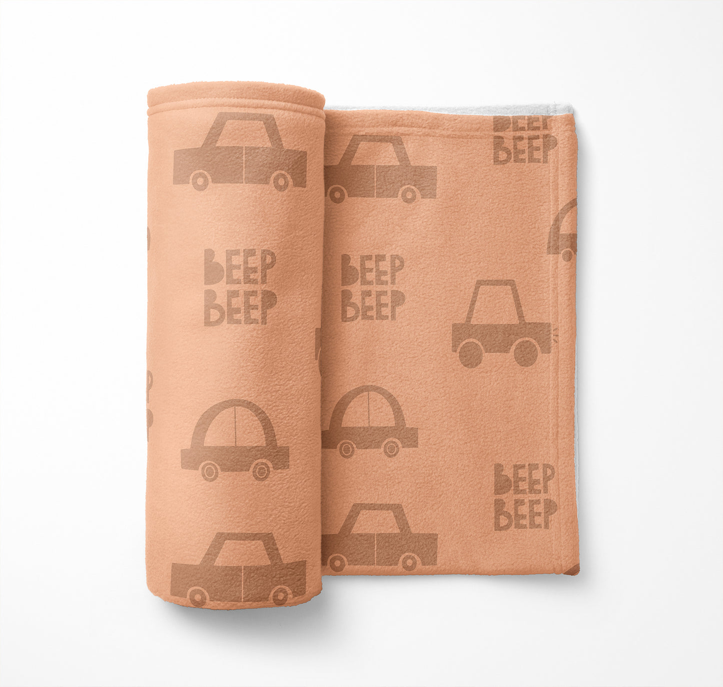 Beep Velveteen Fleece Blanket