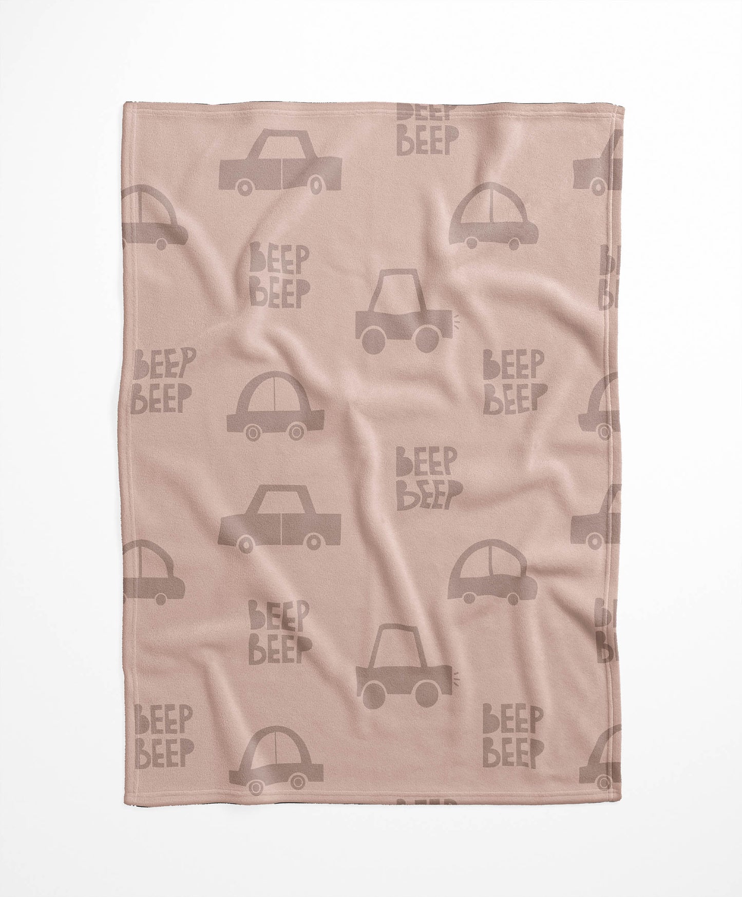 Beep Velveteen Fleece Blanket