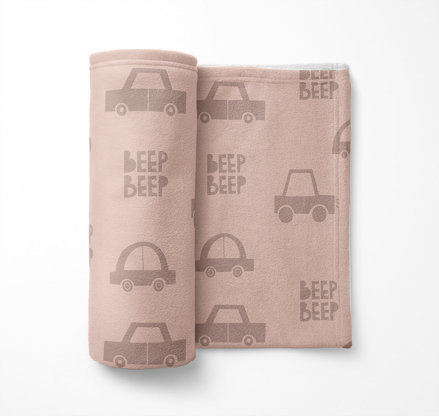 Beep Velveteen Fleece Blanket