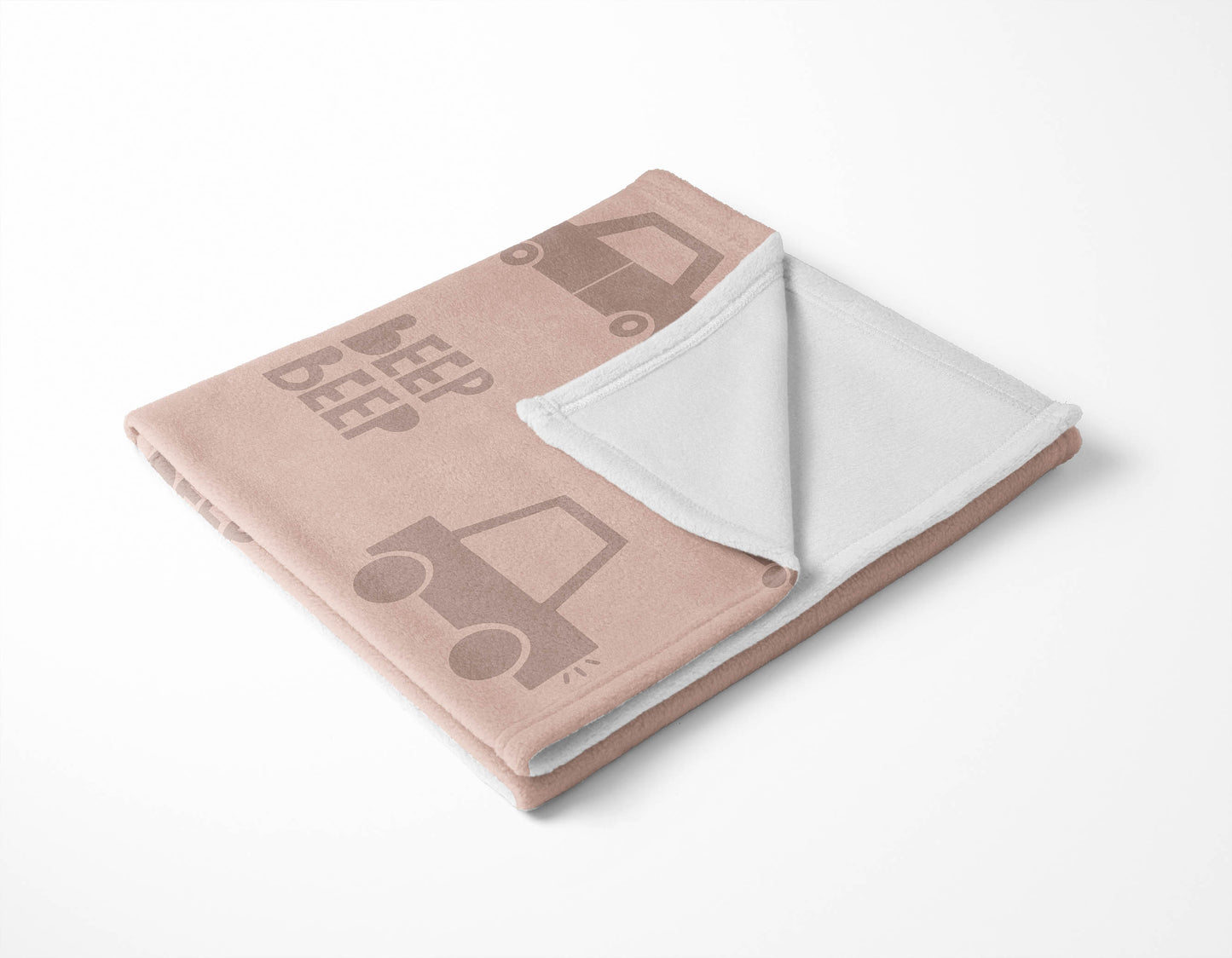 Beep Velveteen Fleece Blanket