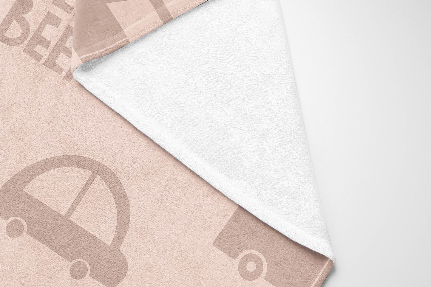 Beep Velveteen Fleece Blanket