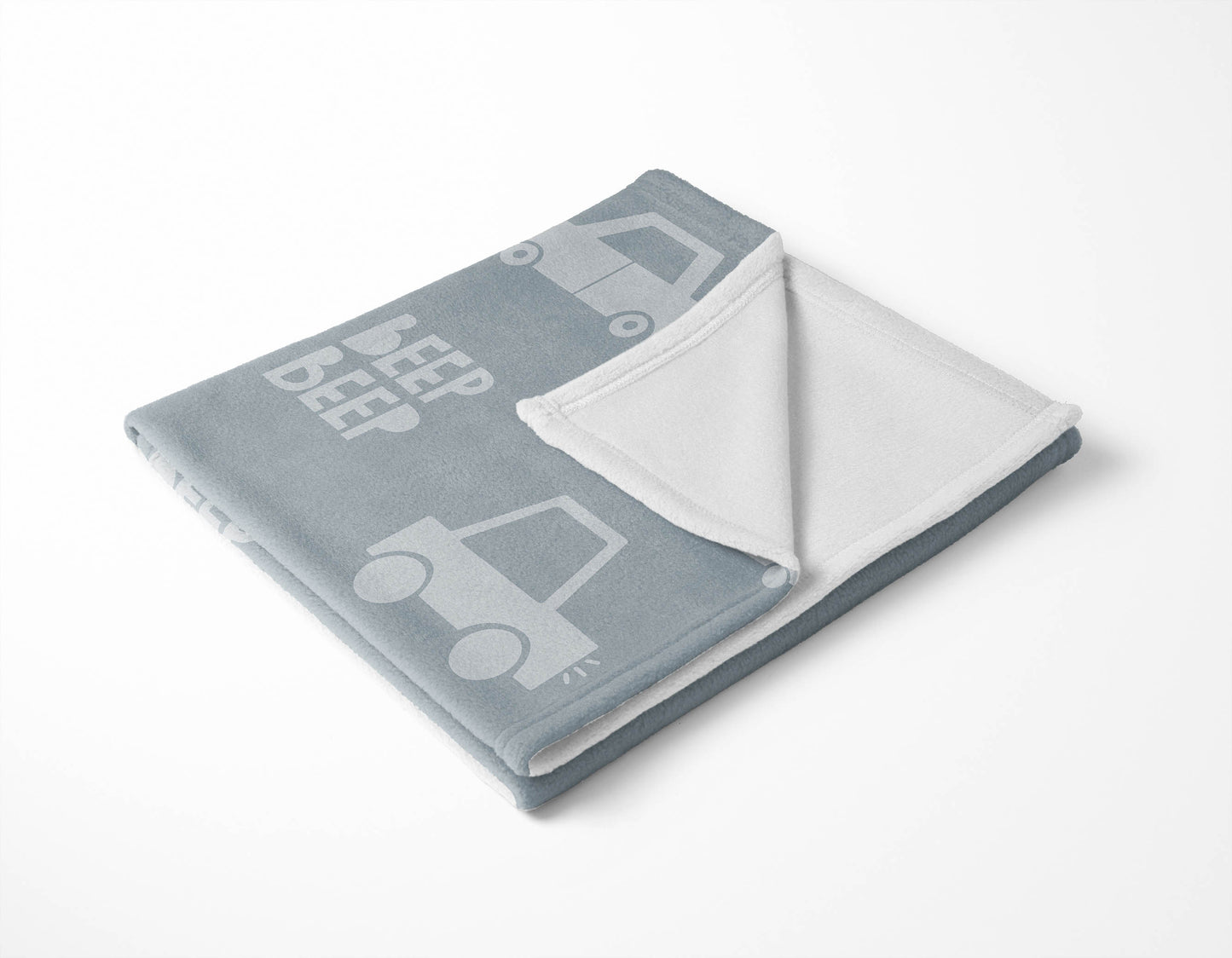 Beep Velveteen Fleece Blanket
