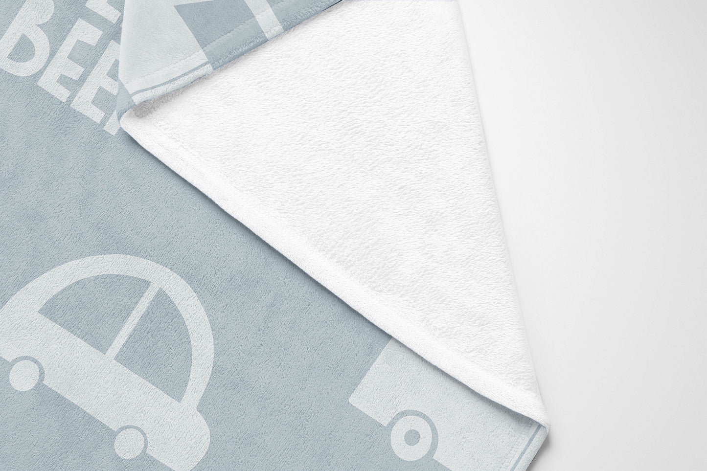Beep Velveteen Fleece Blanket