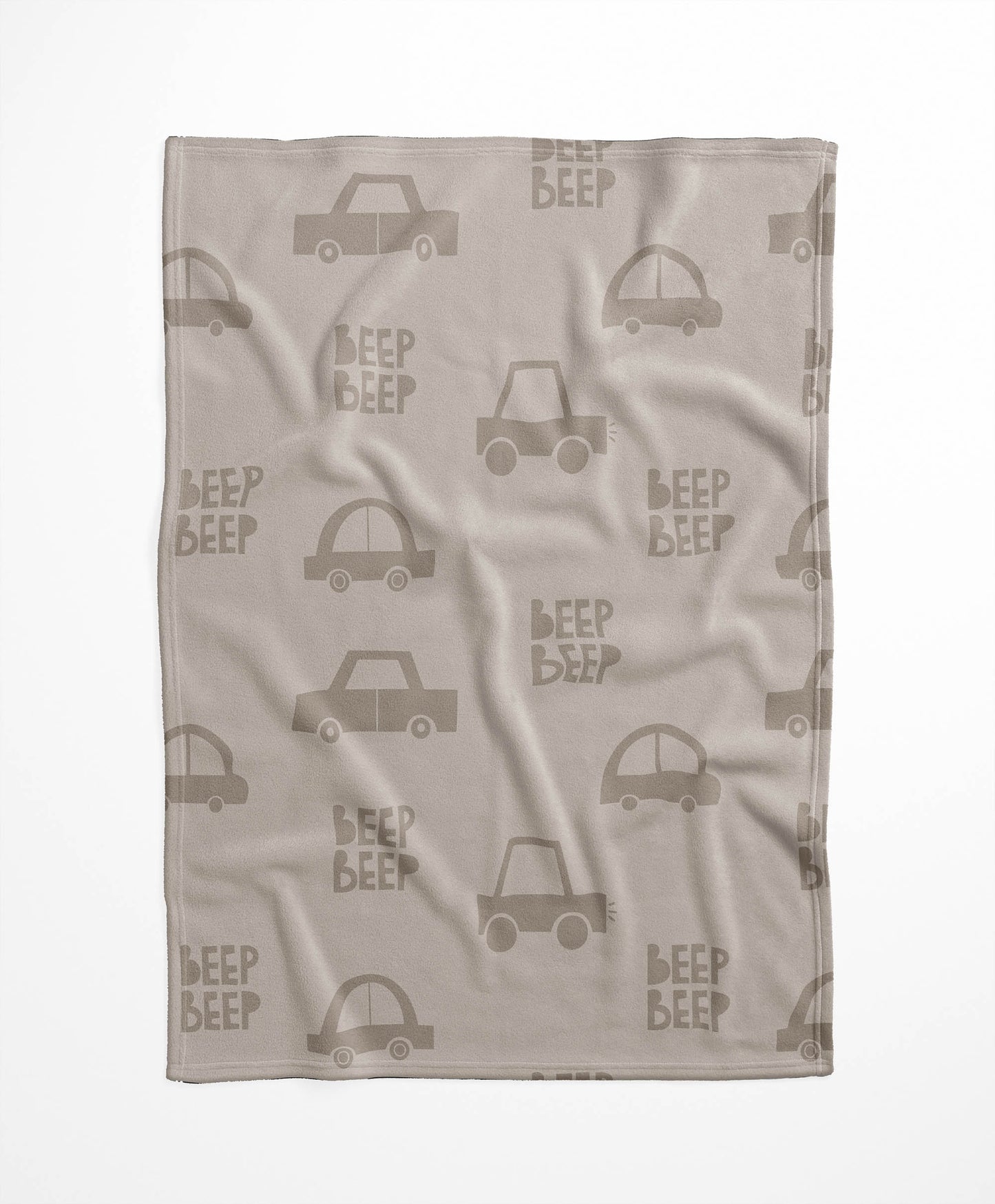 Beep Velveteen Fleece Blanket
