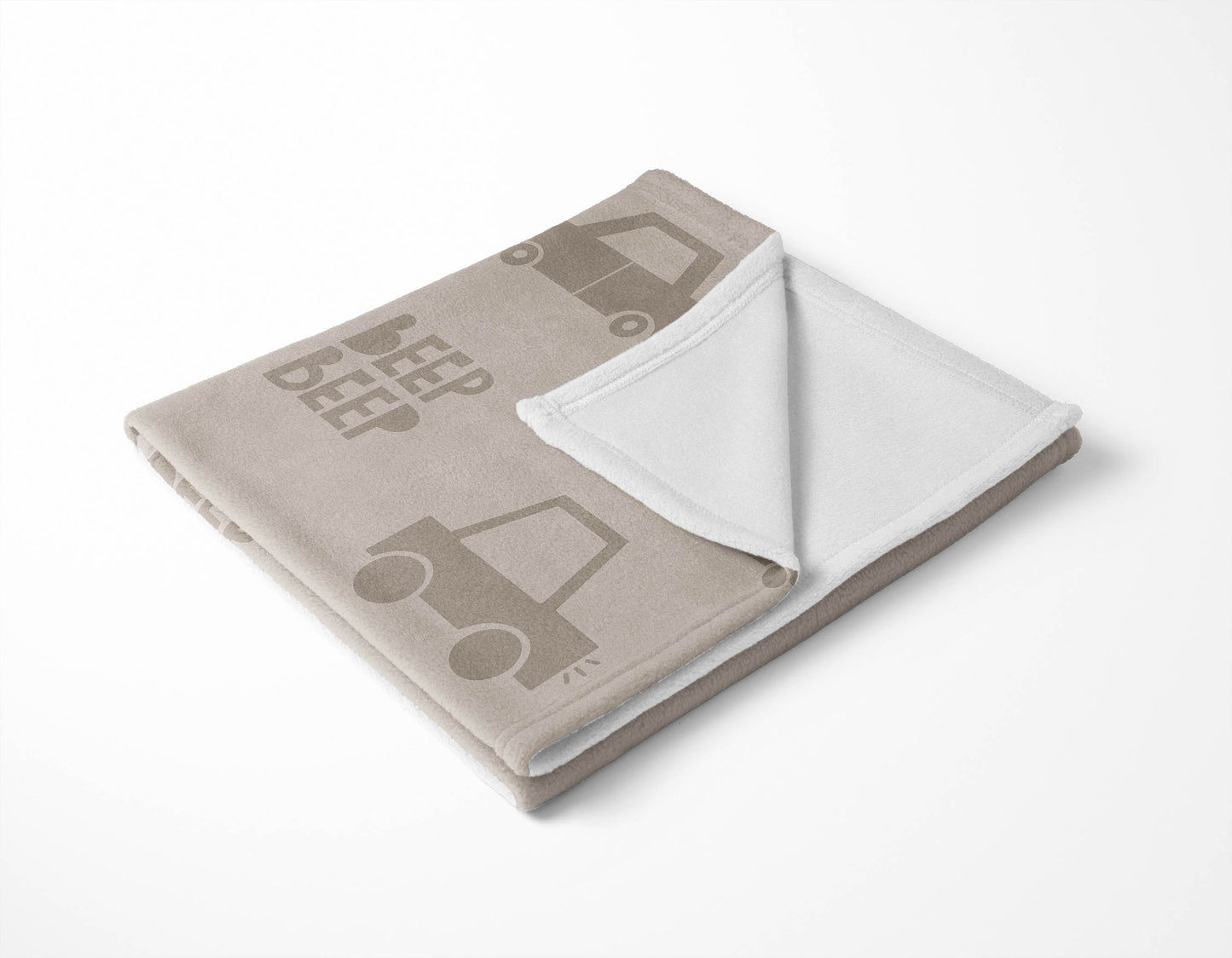 Beep Velveteen Fleece Blanket