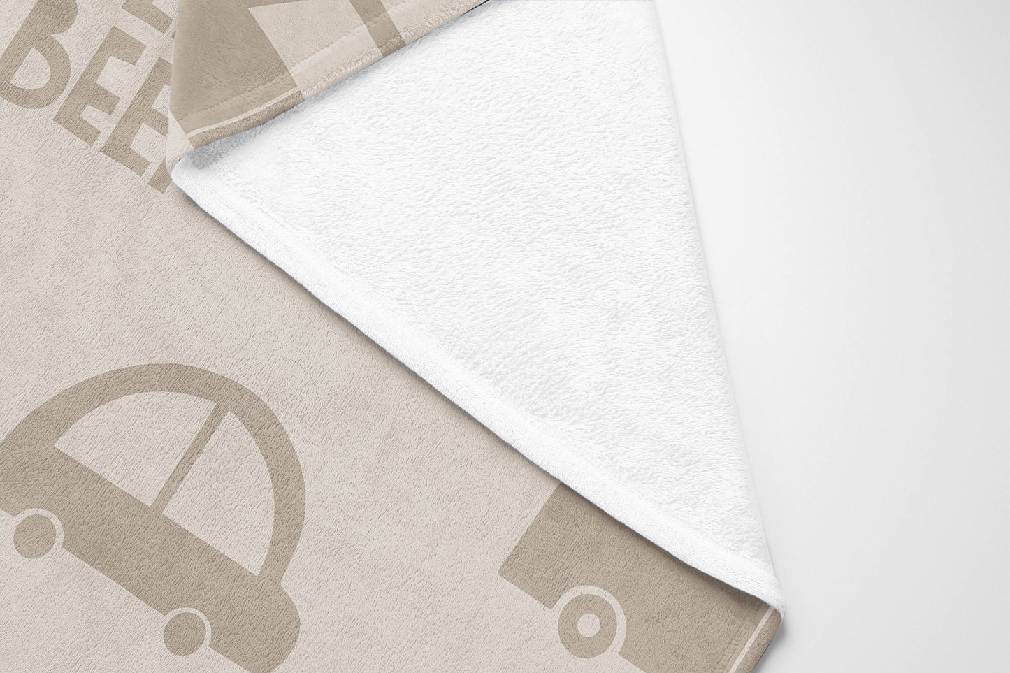 Beep Velveteen Fleece Blanket