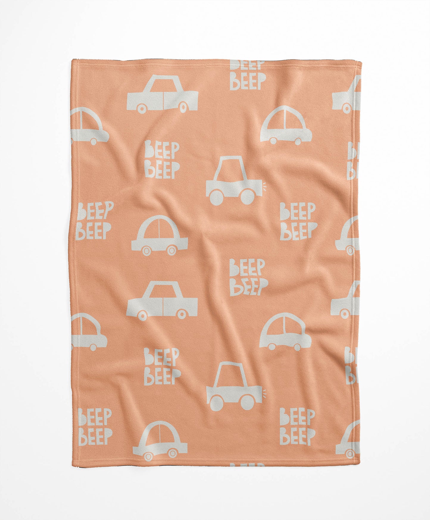 Beep Velveteen Fleece Blanket