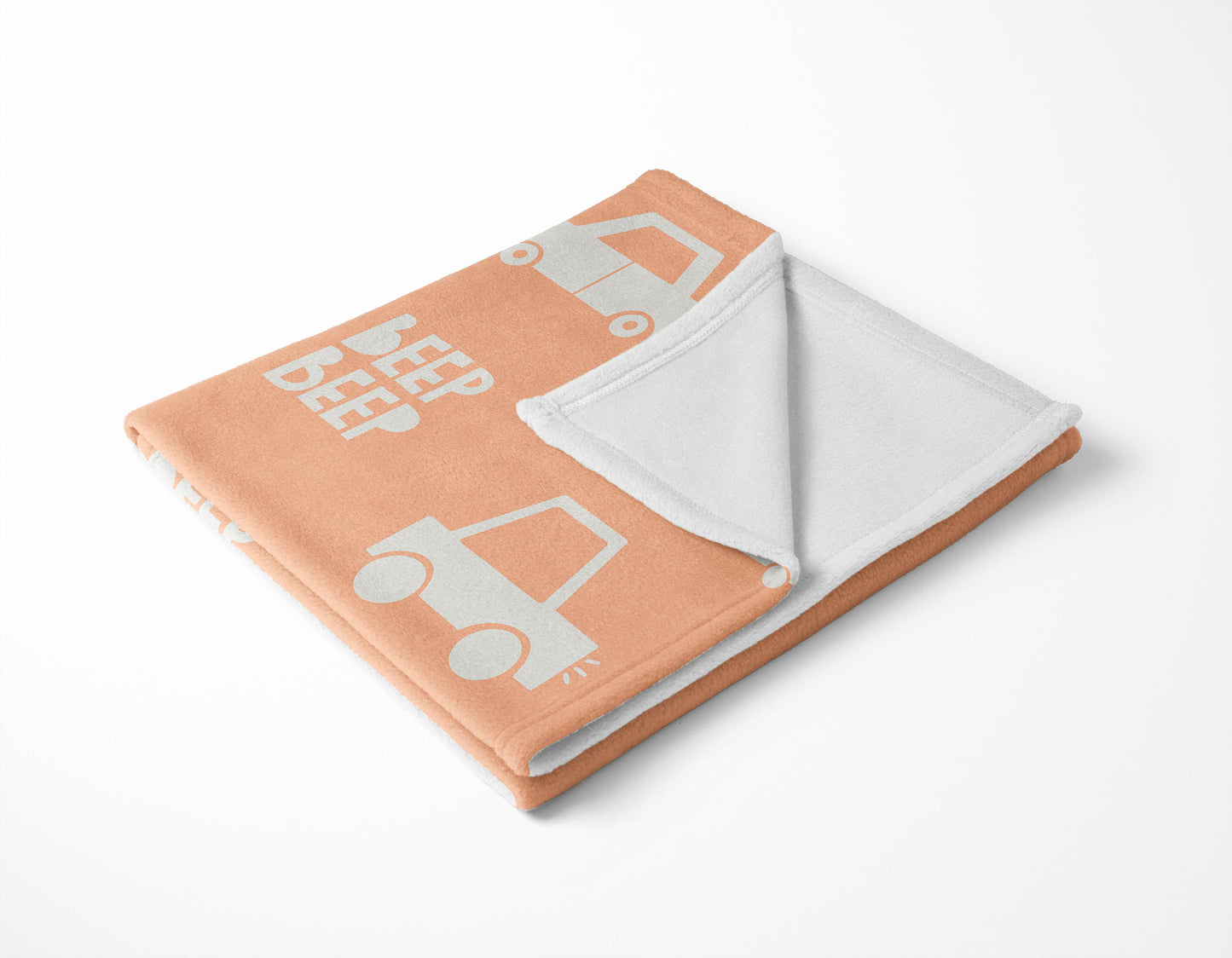 Beep Velveteen Fleece Blanket
