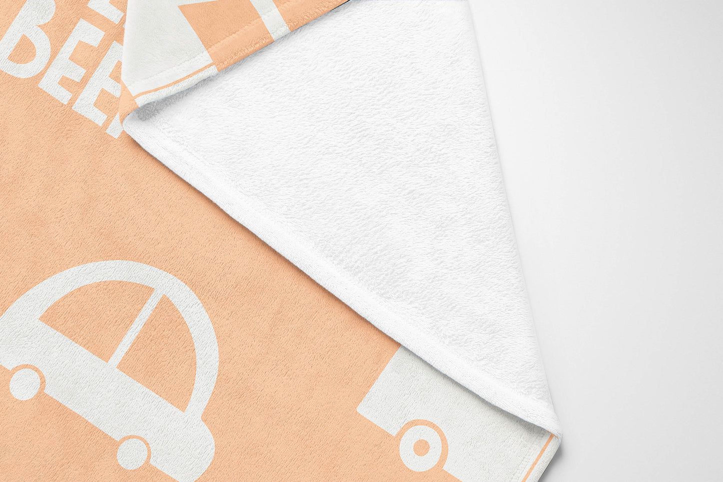 Beep Velveteen Fleece Blanket