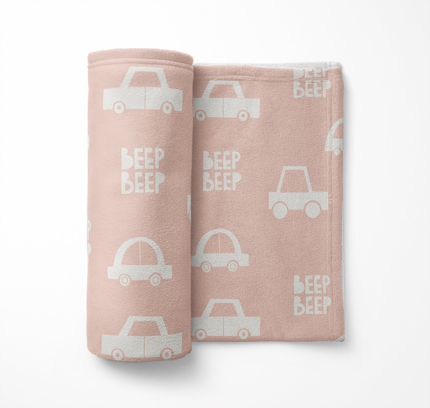 Beep Velveteen Fleece Blanket