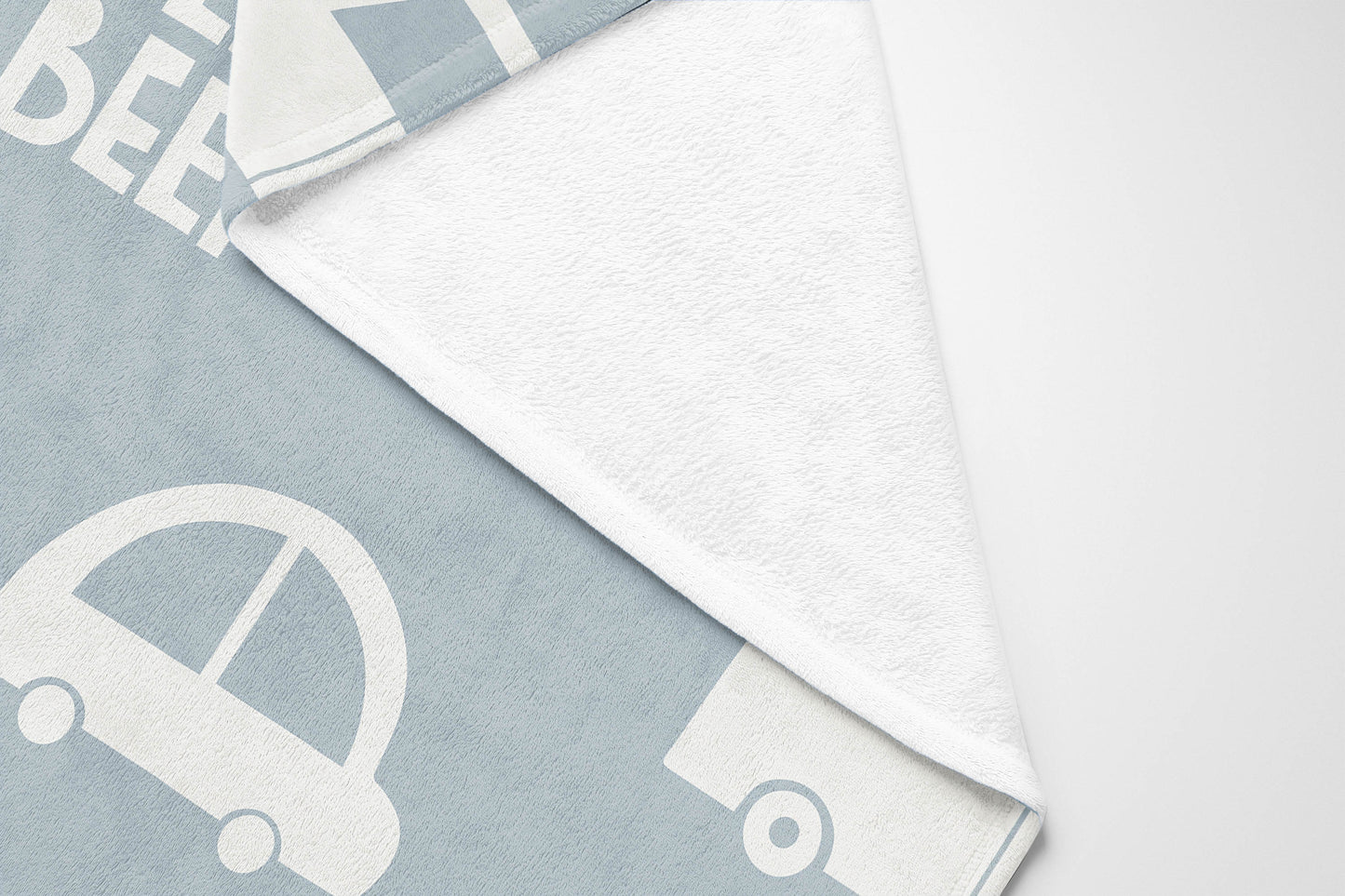 Beep Velveteen Fleece Blanket