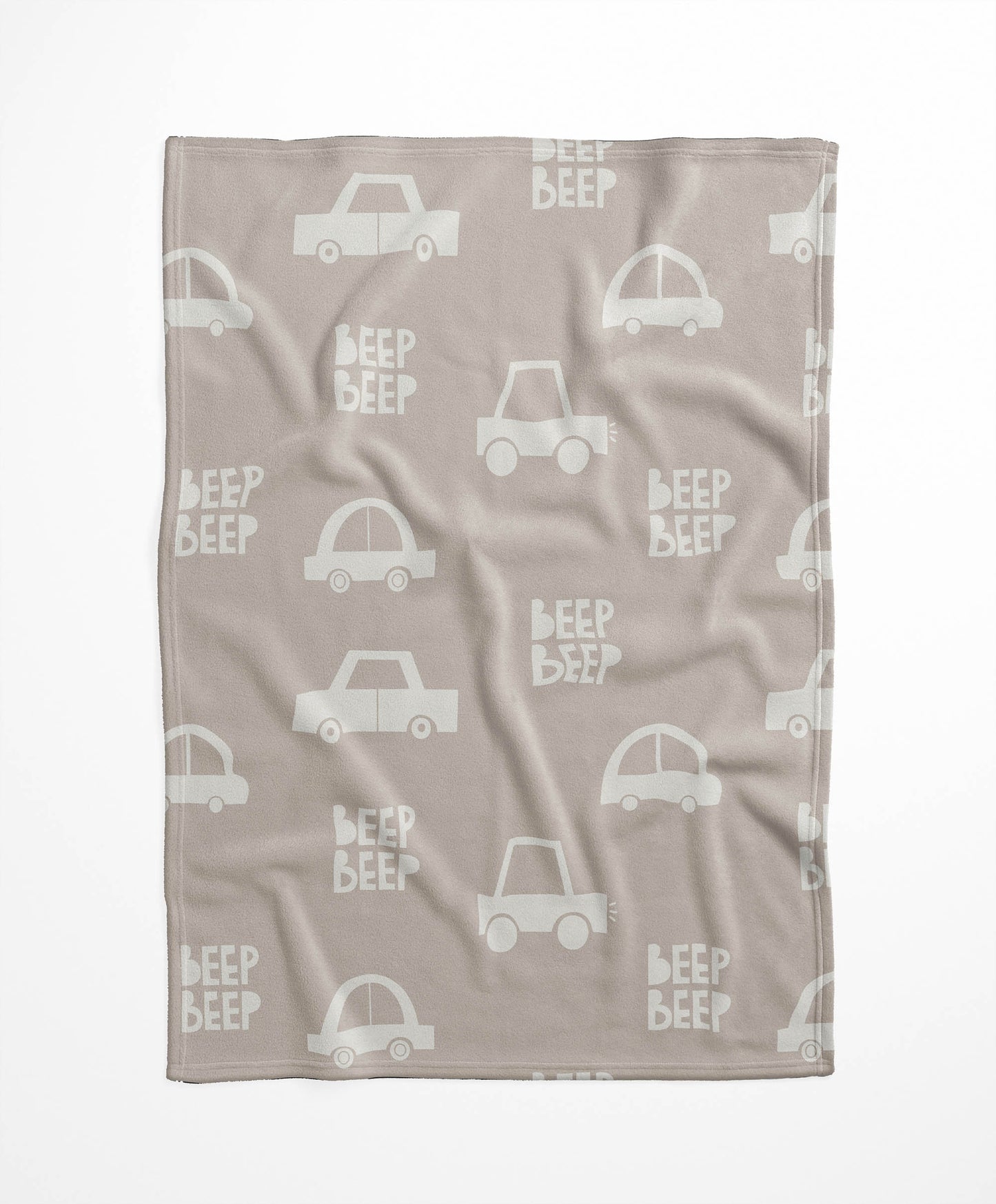 Beep Velveteen Fleece Blanket
