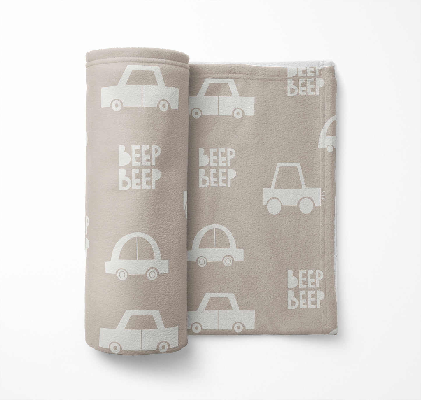 Beep Velveteen Fleece Blanket