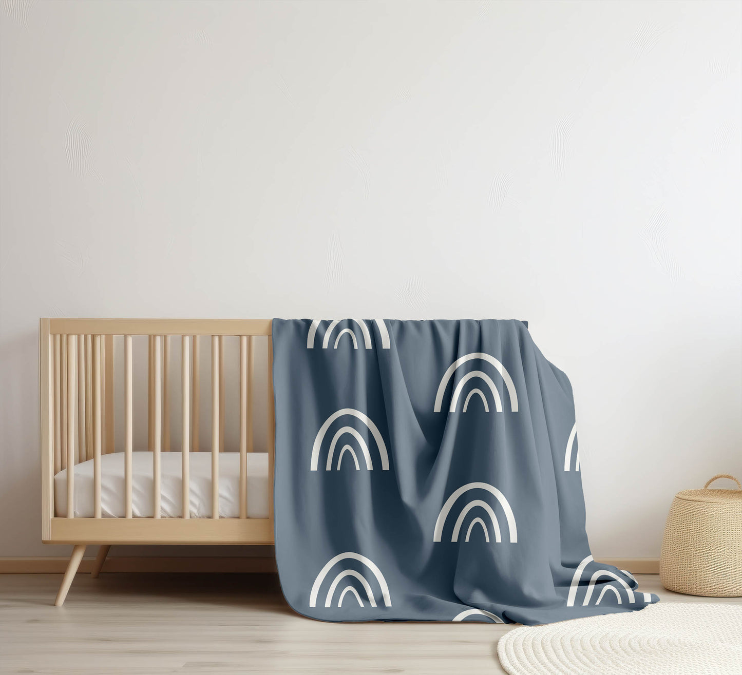 Plain Bows Velveteen Fleece Blanket