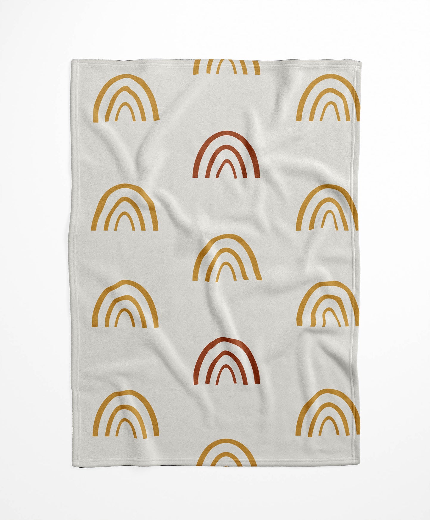 Plain Bows Velveteen Fleece Blanket