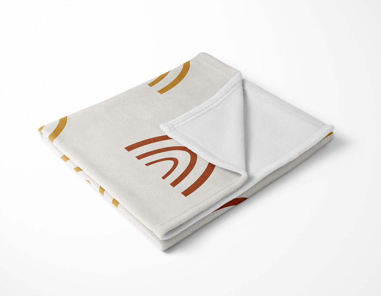 Plain Bows Velveteen Fleece Blanket