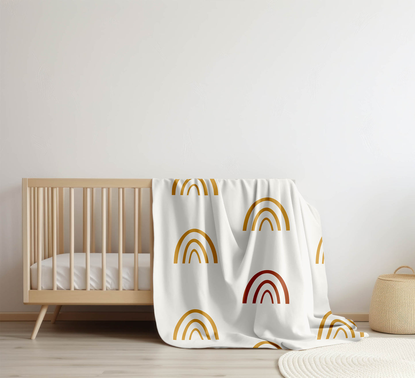 Plain Bows Velveteen Fleece Blanket