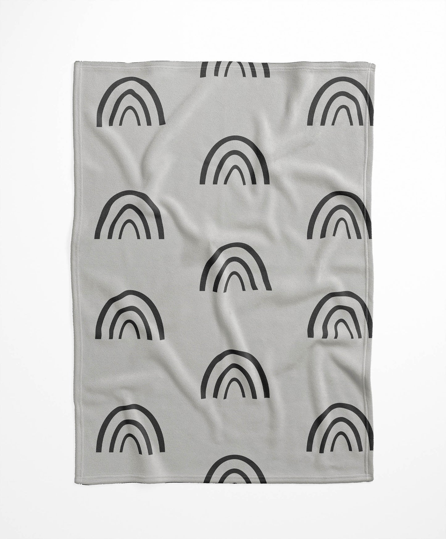 Plain Bows Velveteen Fleece Blanket