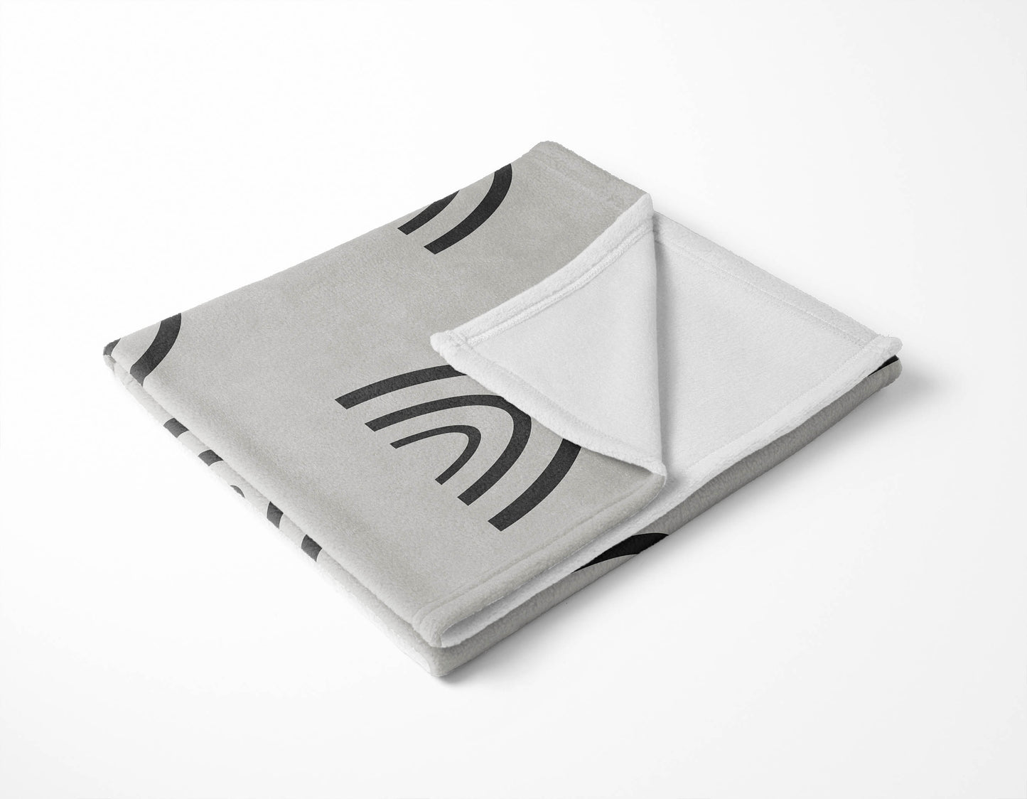 Plain Bows Velveteen Fleece Blanket