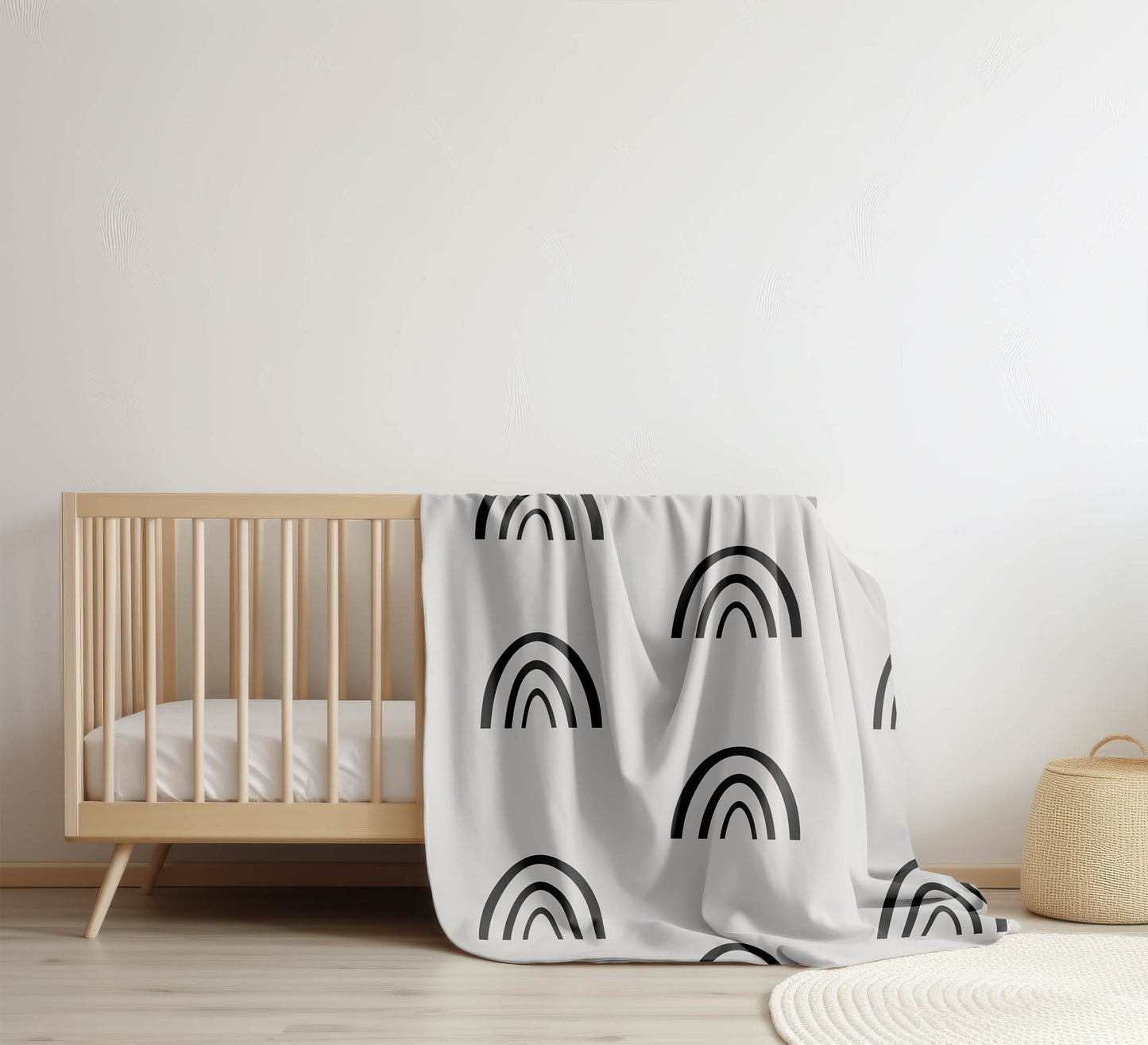 Plain Bows Velveteen Fleece Blanket