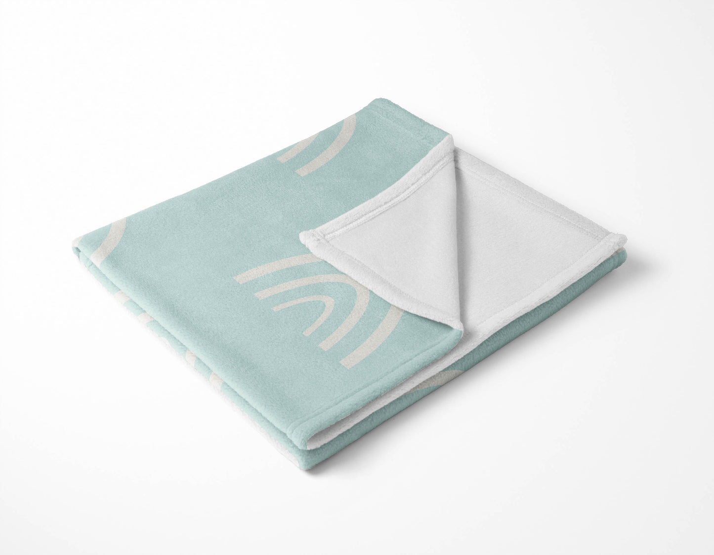 Plain Bows Velveteen Fleece Blanket