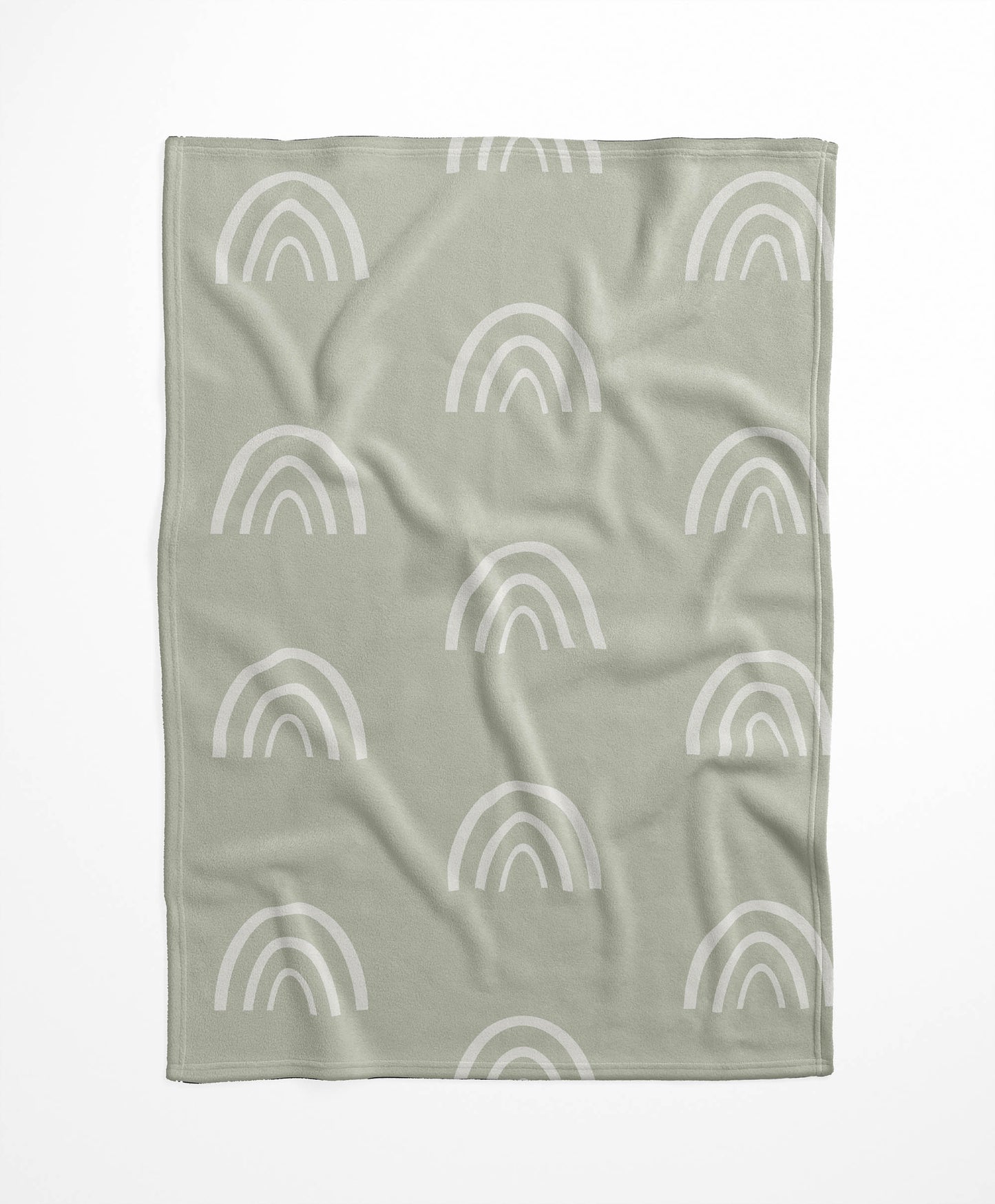 Plain Bows Velveteen Fleece Blanket