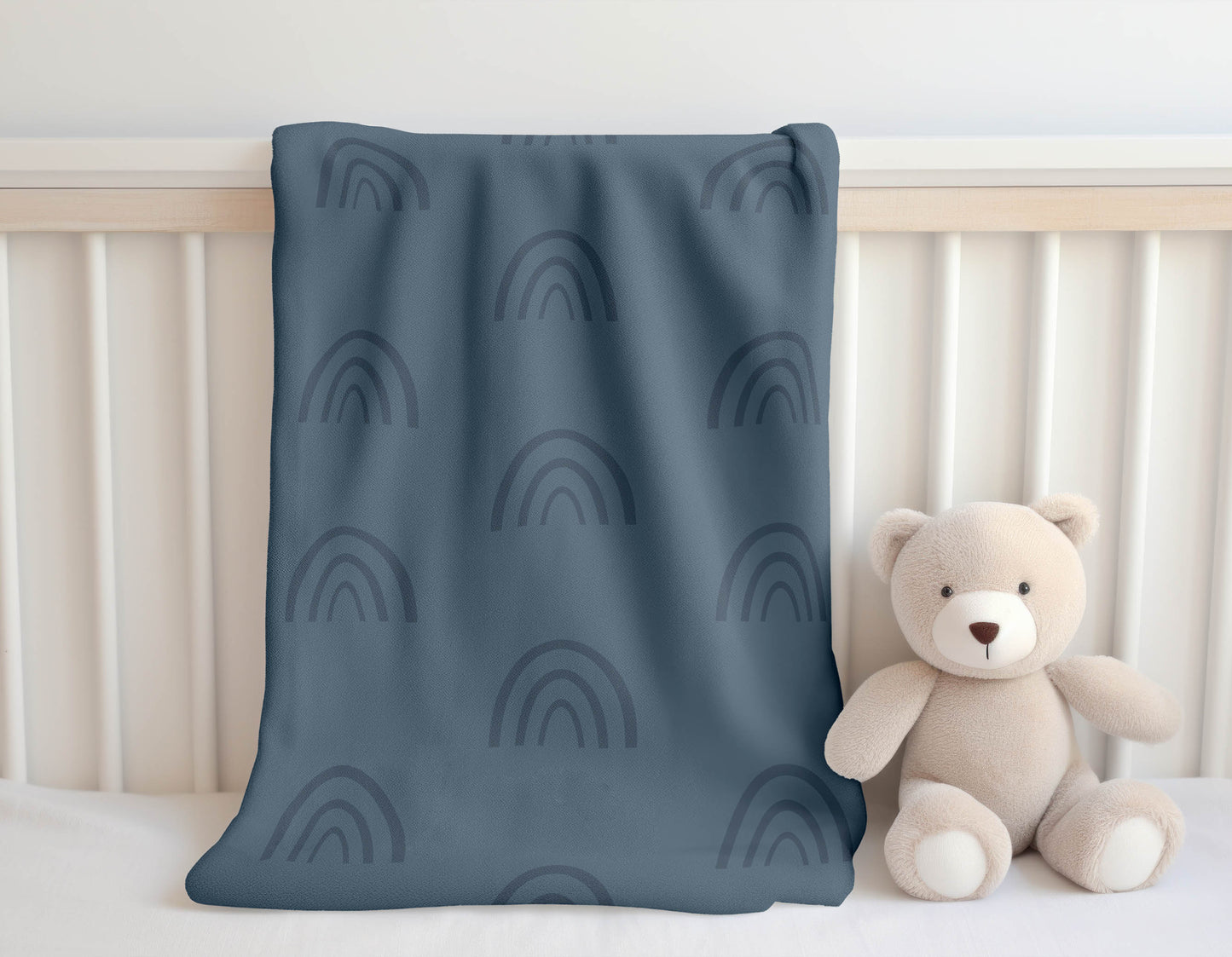 Plain Bows Velveteen Fleece Blanket