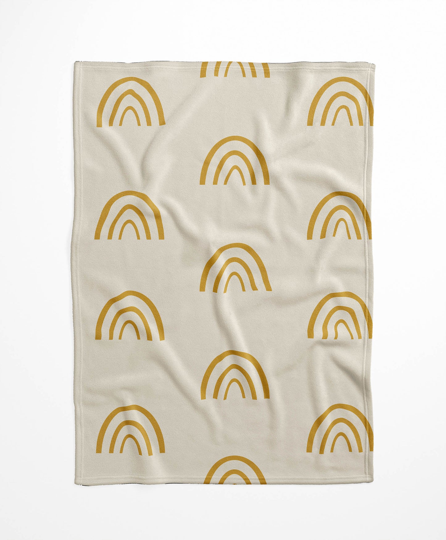 Plain Bows Velveteen Fleece Blanket
