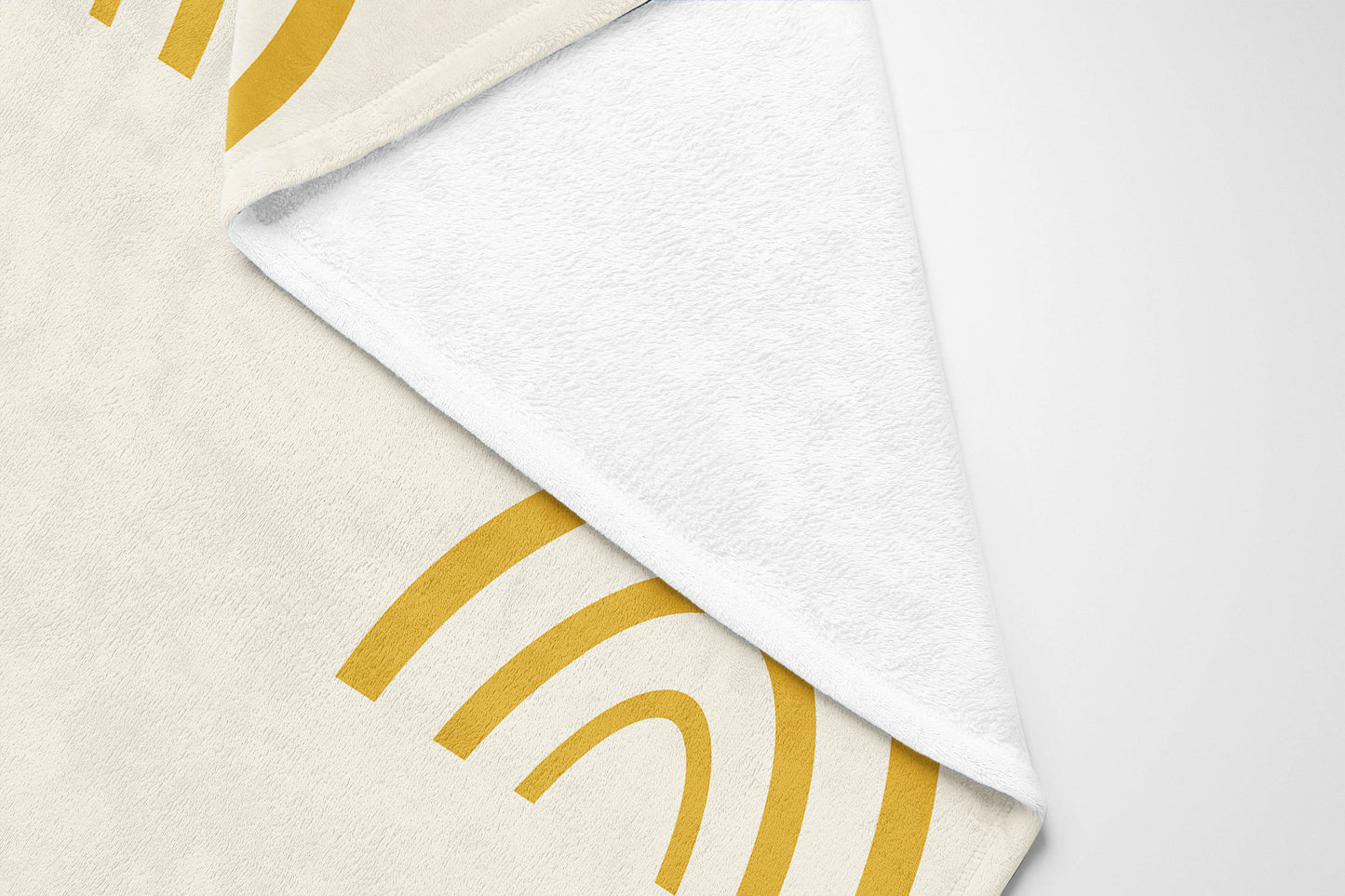 Plain Bows Velveteen Fleece Blanket