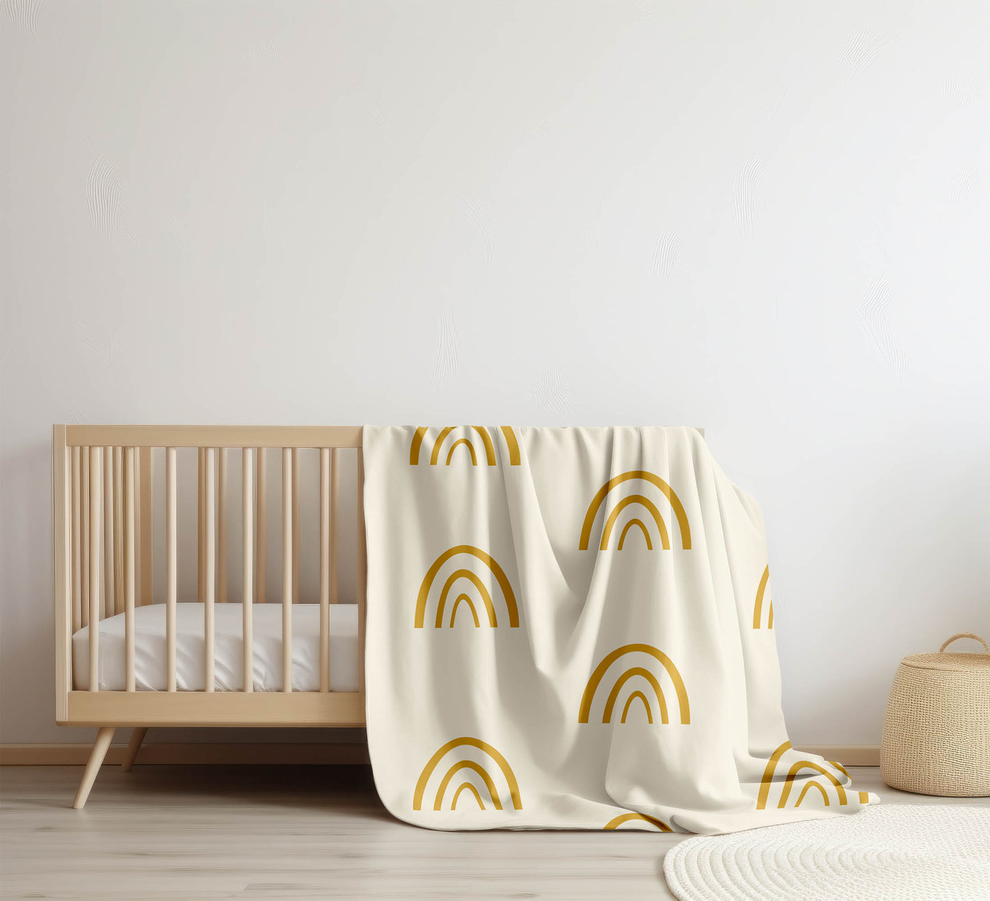 Plain Bows Velveteen Fleece Blanket