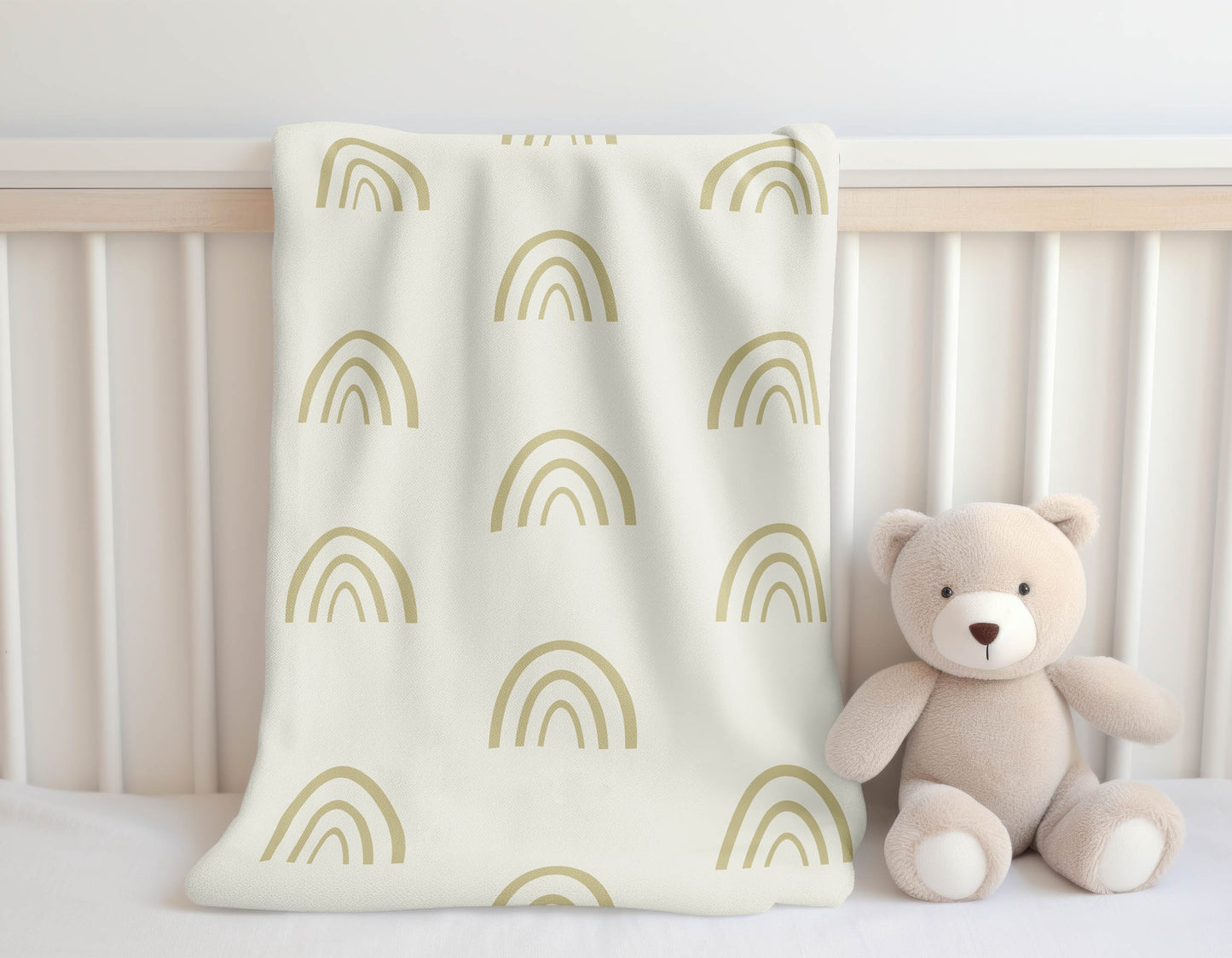 Plain Bows Velveteen Fleece Blanket